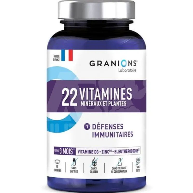 22 VITAMINES MINÉRAUX ET PLANTES